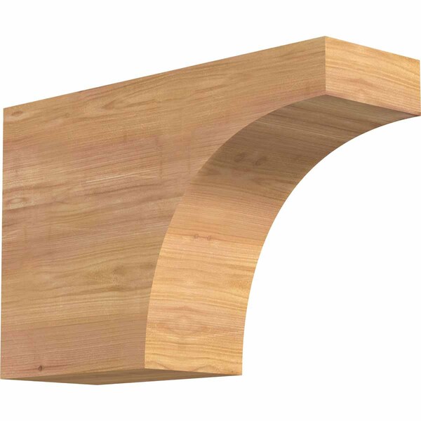 Ekena Millwork Huntington Smooth Rafter Tail, Western Red Cedar, 5 1/2"W x 12"H x 18"L RFT06X12X18HUN00SWR - main